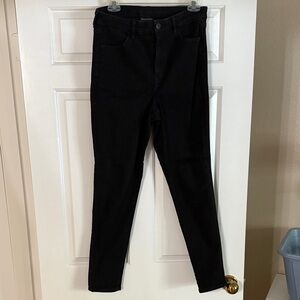 American Eagle Outfitters High Rise Black Jeans